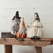 Load image into Gallery viewer, PUMPKIN DANGLE LEG GNOMES
