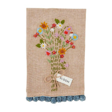 Load image into Gallery viewer, FLORAL EMBROIDERED TOWELS
