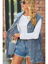 Load image into Gallery viewer, DENIM VEST
