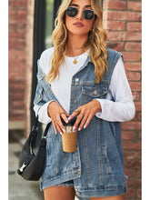 Load image into Gallery viewer, DENIM VEST
