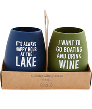 Load image into Gallery viewer, SILICONE WINE GLASSES
